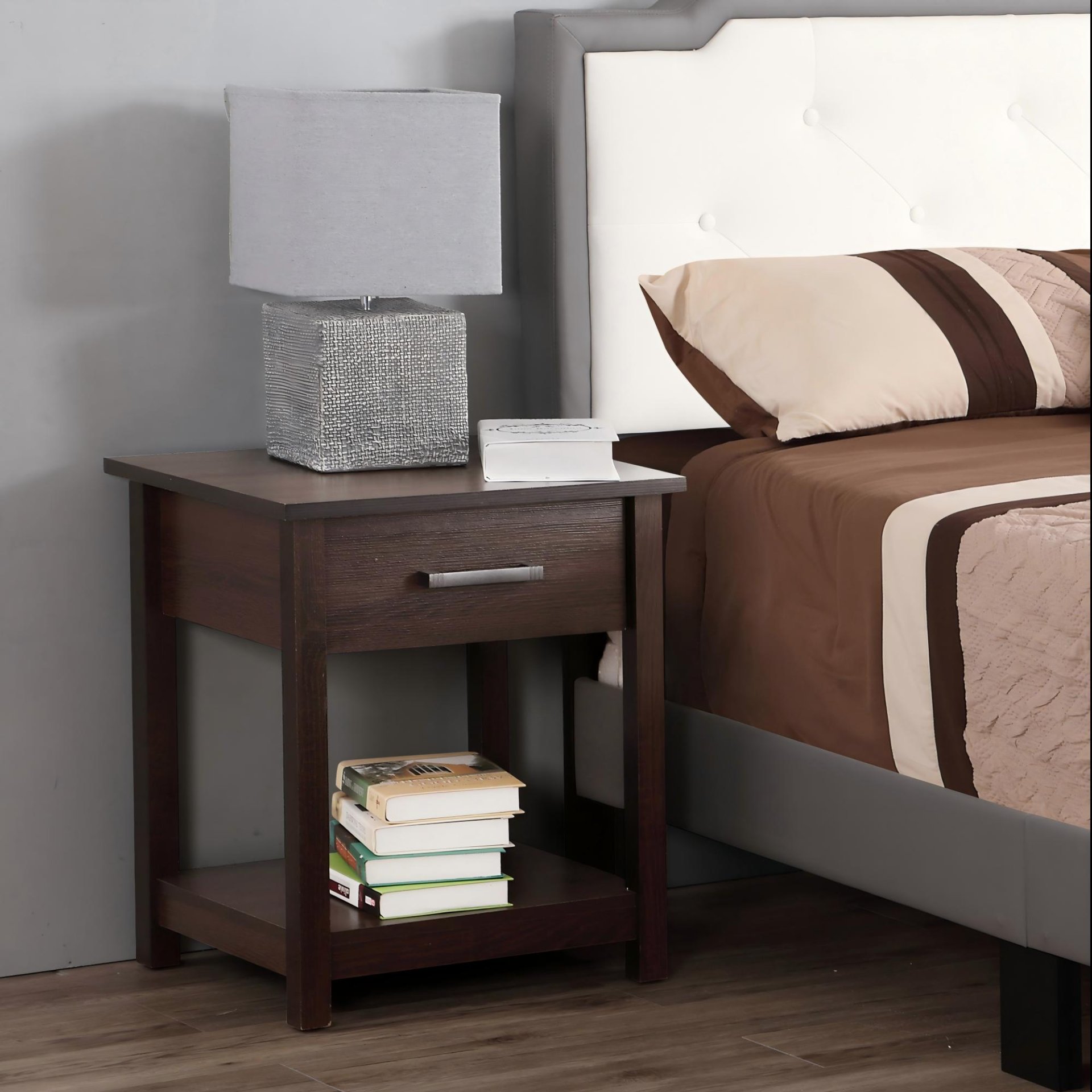 Salem - Nightstand - Wenge - Image 2
