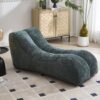 Creative Bean Bag Sofa Chair With High Quality Sponge Filling - Light Blue - Image 2