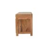 Shutter Shoe Bench, 3 Drawer - Oak - Image 6