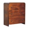 Aspen - Slim Chest - Dark Brown - Image 2