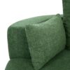 360° Swivel Chair Accent Barrel Chair Swivel Round Sofa Chair With 3 Removable Pillows For Living Room, Office And Hotel - Green - Image 24