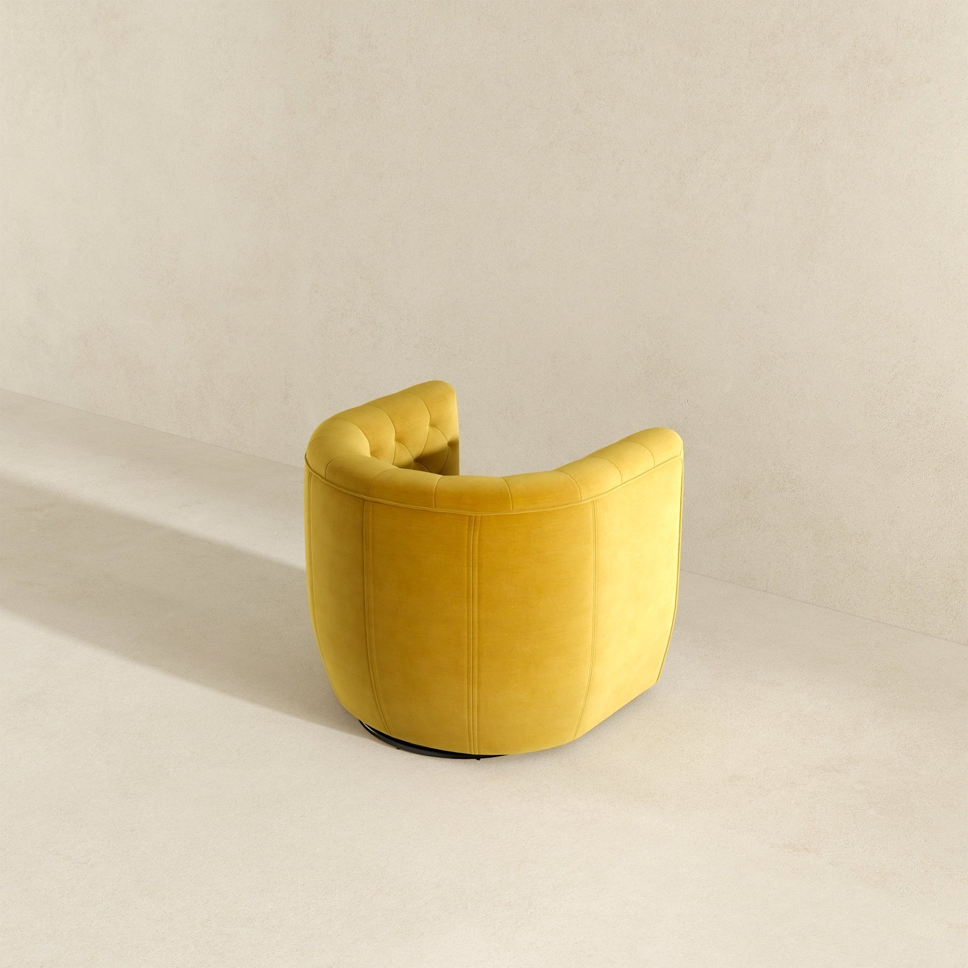 Delaney - Swivel Chair - Gold - Image 8