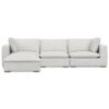 Jasmine - 3 Seater Sofa And Ottoman - Gray - Image 9