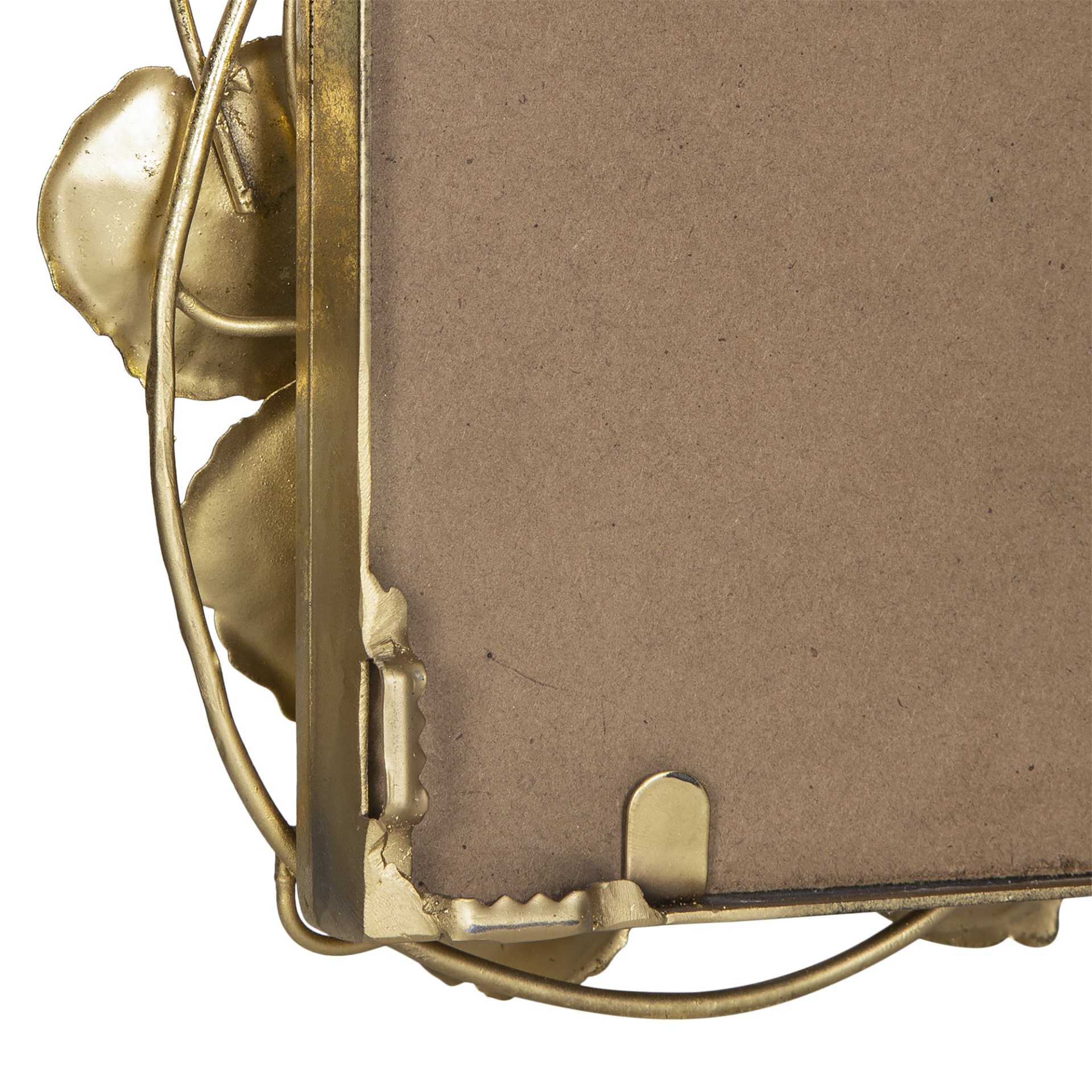 Full Length Mirror With en Leaf Accents, Floor Miiror For Living Room Bedroom - Gold - Image 9