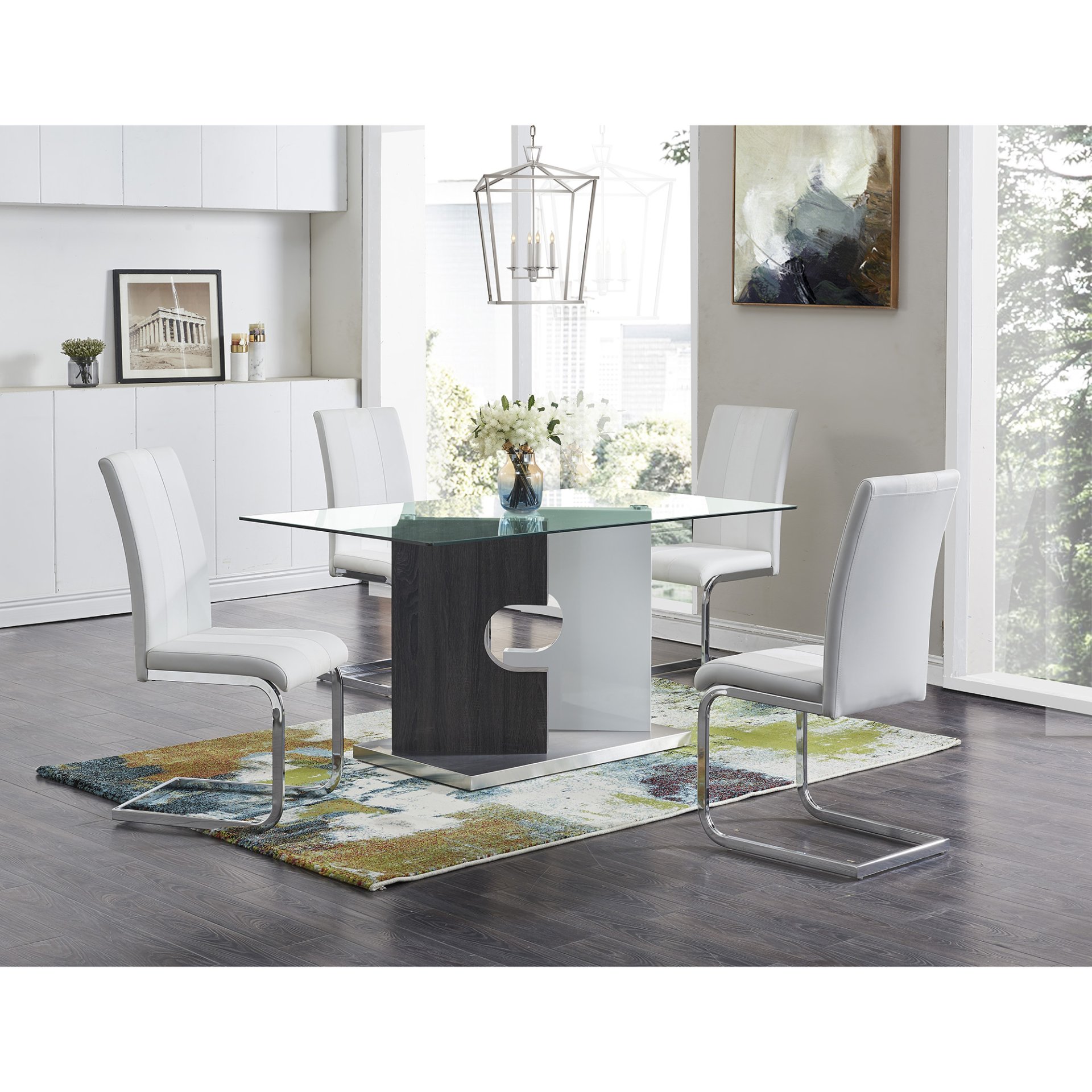 Iris - Dining Table - Gray - Image 10