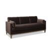 Knox - Modern Farmhouse Sofa - Deep Brown - Image 6