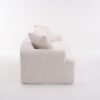 Compression Sofa: 4 Seater Combined Sofa, Crochet Yarn Fabric, Full Sponge Compression Sofa, Combined Sofa With 4 Pillows For Home Living / Home Furniture / Apartment - Beige - Image 16