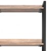 Kelsey - Narrow Bookshelf With Cabinet - Natural - Image 8