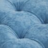 Modern Velvet Upholstered Ottoman, Exquisite Small End Table, Soft Foot Stool, Dressing Makeup Chair, Comfortable Seat For Living Room, Bedroom, Entrance - Blue - Image 12