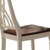 Dylan - 5 Pieces Dining Room Set - Cream / Oak - Image 7
