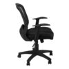 Office Chair, Adjustable Height, Swivel, Ergonomic, Armrests, Mesh - Black - Image 4