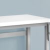 Computer Desk, Home Office, Standing, Adjustable, Laptop, Contemporary And Modern - White - Image 10