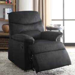 Arcadia - Woven Motion Recliner - Black