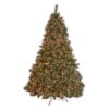 Cashmere And Snow Bristle Mixed Christmas Tree With Pine Cones - Green - Image 6