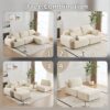 Compressed Sofa, Large Sectional Couches For Living Room - Beige - Image 6