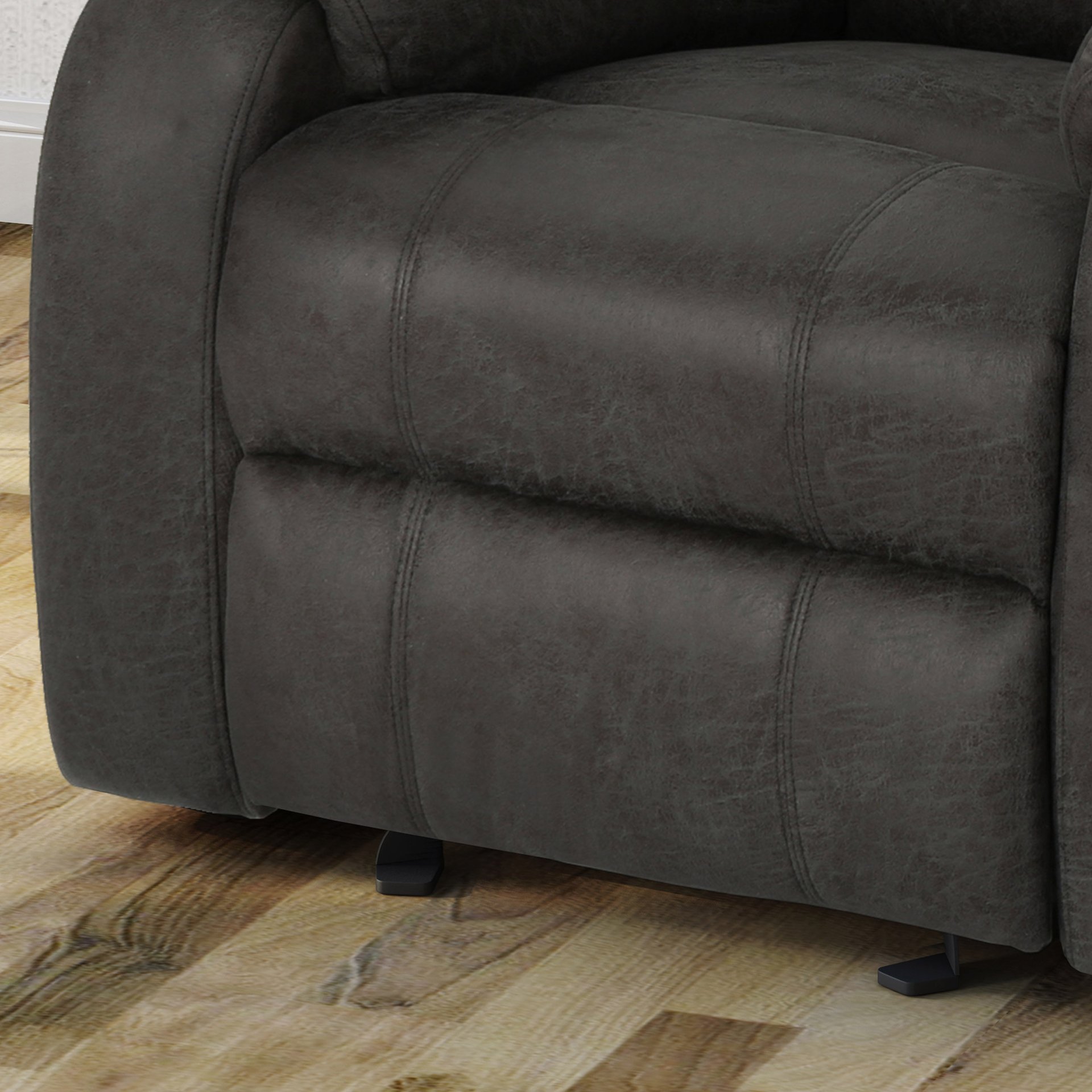 Manual Recliner Chair - Slate - Image 8