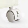 Portable Wardrobe Closet Storage Organizer With Magnetic Doors And Hanging Rod - Cream White - Image 18