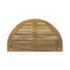 Outdoor Half Round Folding Bistro Table - Natural - Image 12