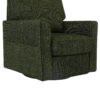 360° Swivel Chair Accent Barrel Armchair With Side Pockets, Chenille Upholstery, Compact Size - Green - Image 23