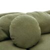 Modern Living Room Sofa Lamb Velvet Upholstered Couch, Furniture For Home Or Office - Green - Image 17