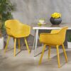 Lotus - Chair (Set of 2) - Yellow - Image 2