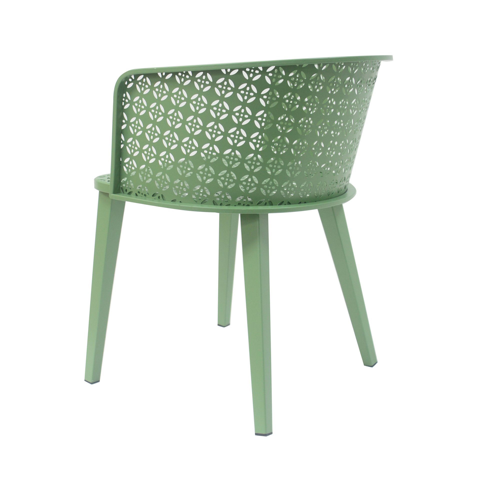 Milan - Outdoor Dining Chair (Set of 2) - Green - Image 7