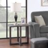 Moseberg - Wood End Table - Rustic - Image 4