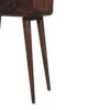 Mini Curved Console, 2 Drawer - Natural - Image 6