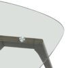 Modern Wooden Coffee Table With Storage Shelf - Gray - Image 10