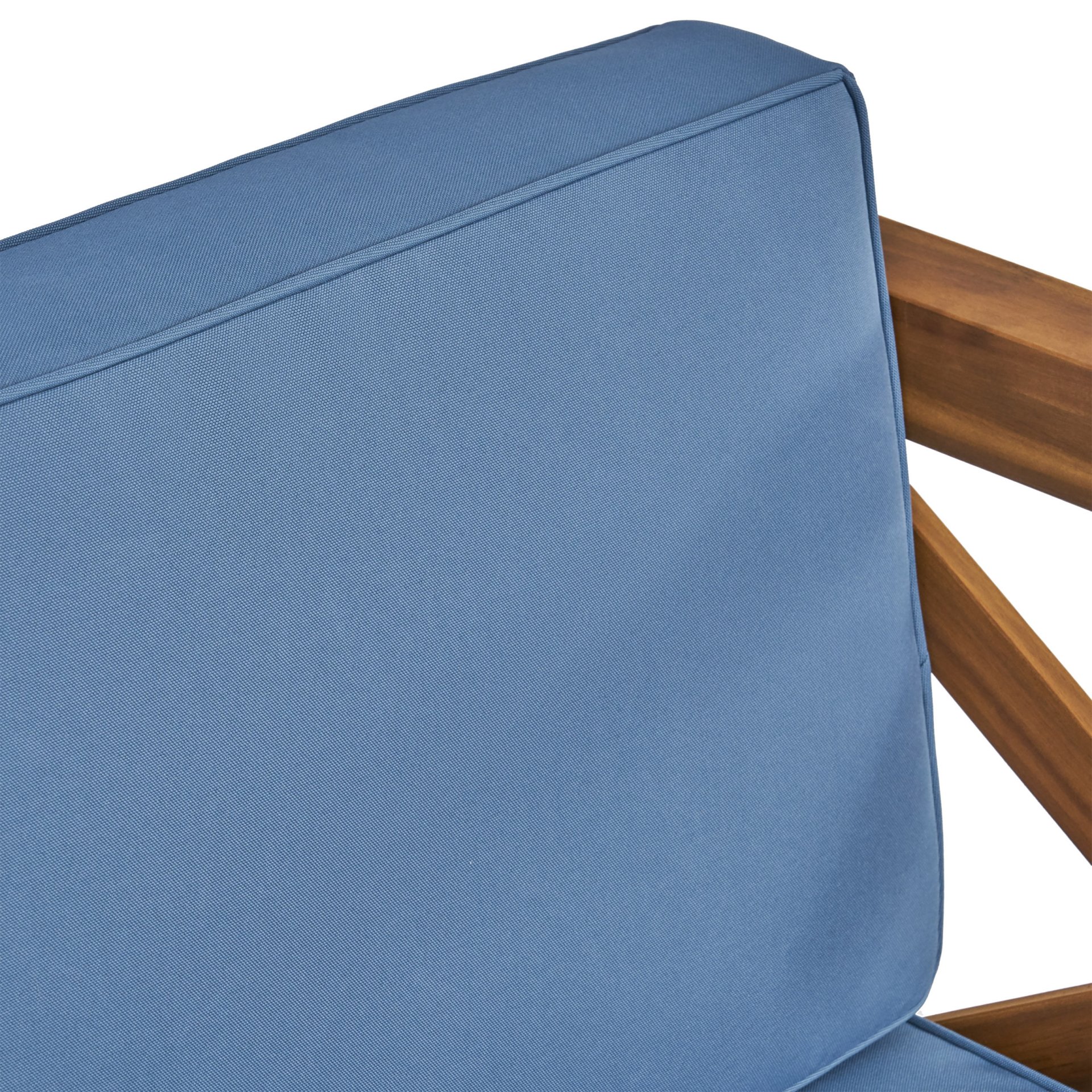 Brava - Modern Club Chair With Water Resistant Cushions - Blue - Image 11