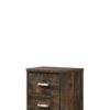 Elettra - Rustic Nightstand - Walnut - Image 3