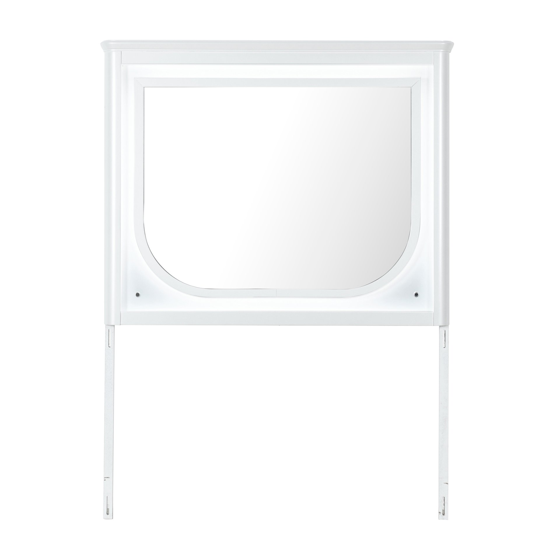 Brenda - Mirror With LED Lighting And Accent Detailing - Gray - Image 4