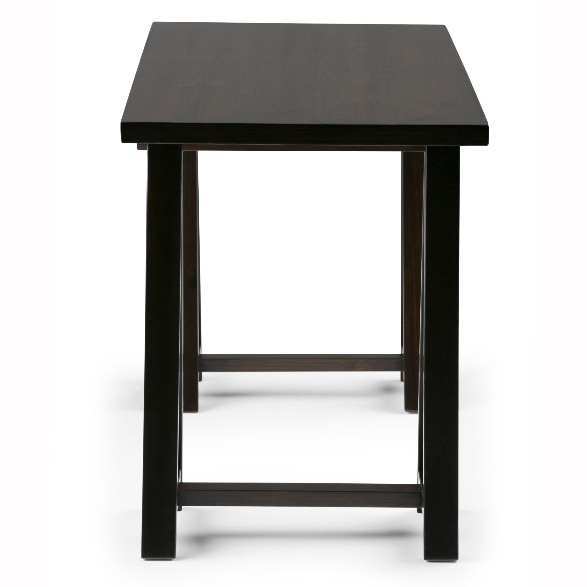 Sawhorse - Desk - Dark Chestnut Brown - Image 5