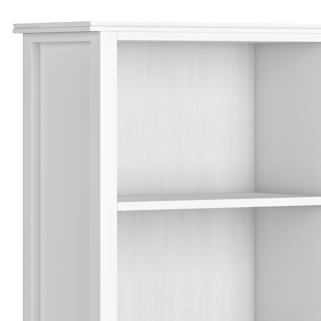 Artisan - 5 Shelf Bookcase - White - Image 3