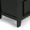 Amherst - Entryway Storage Bench - Black - Image 6