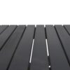 Outdoor Folding Wooden Side Table - Dark Gray - Image 8