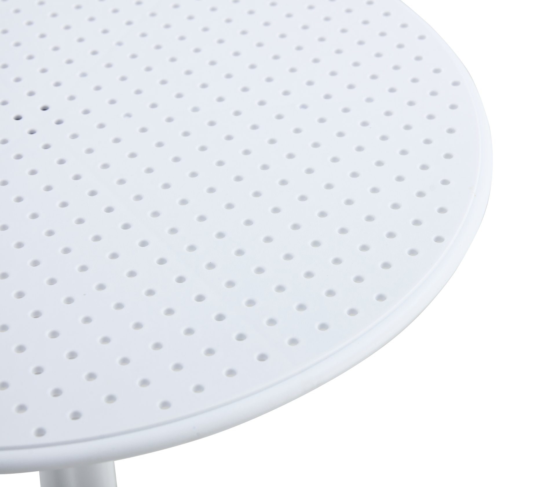 3 Piece Set, Plastic Arm Chair, Bistro Grs Premium Ocean Plastic - White - Image 6