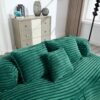 High Back Bean Bag Sofa Lounger For Adults And Kids, Indoor & Outdoor, Durable - Emerald - Image 16