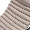 2 Pieces Set Outdoor Lounge Chair Cushion, Replacement Patio Furniture Seat Cushion, Chaise Lounge Cushion - Khaki - Image 9