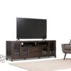 Cosmopolitan - Wide TV Media Stand - Mahogany Brown - Image 9