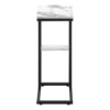 Accent Table C - Shaped, Contemporary And Modern - White - Image 3