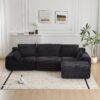 Compressed Sofa, Large Sectional Couches For Living Room - Black - Image 13