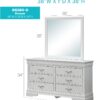 Sophisticated Dresser - Silver Champagne - Image 9