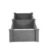 Over Ground Raised Garden Bed Large Long Planter Box - Gray - Image 10