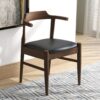 Daisy - Dining Chair (Set of 2) - Black / Wood - Image 7