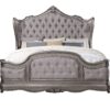 Ariadne - California King Velvet Bed - Antique Silver - Image 3