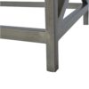 Industrial Cross Metal Coffee Table - Pewter - Image 7