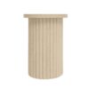Coffee Table (Set of 2), Round Coffee Table, Modern Side Tables Accent End Table For Living Room, Apartment - Natural - Image 12