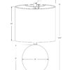 Table Lamp Lighting - Gray - Image 6