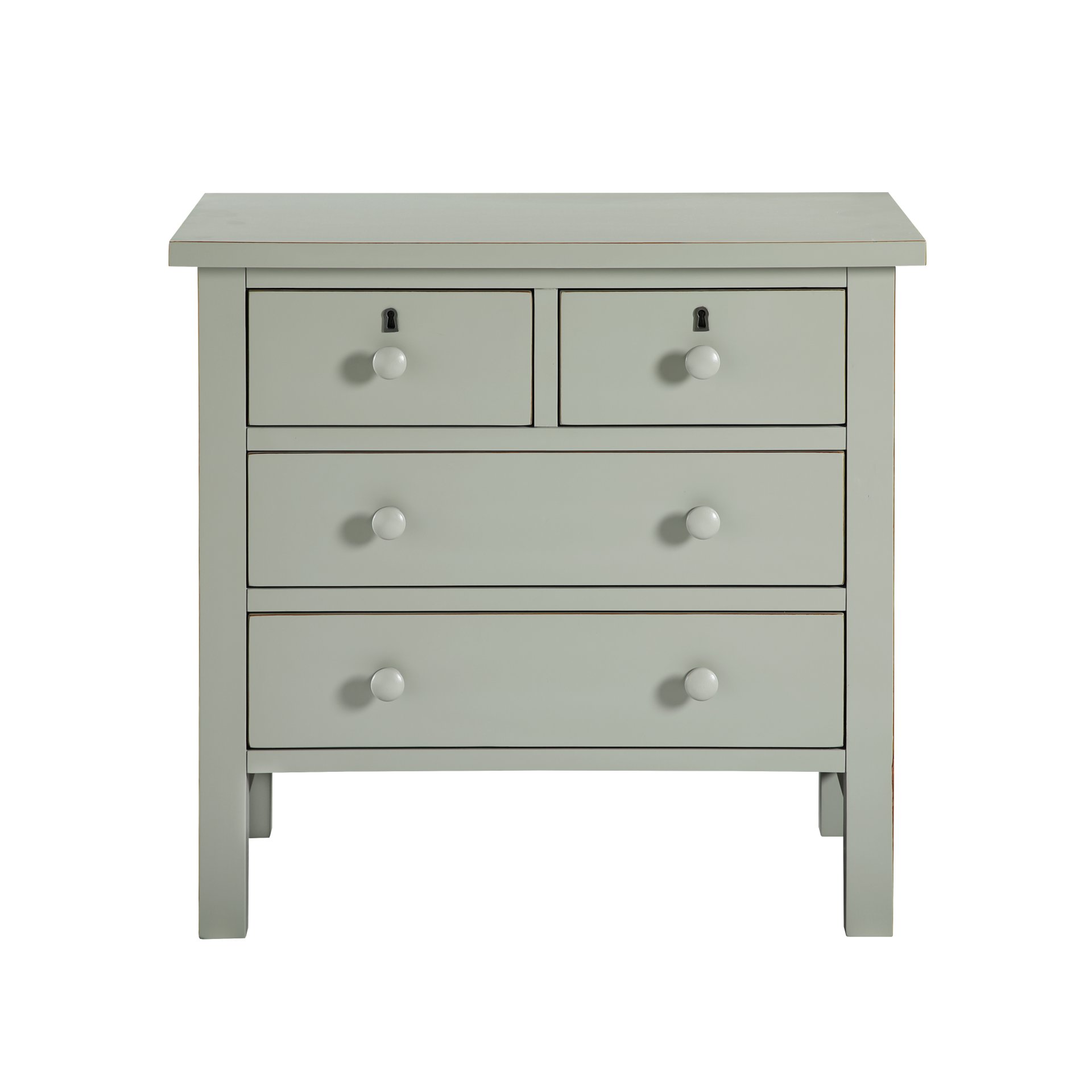 Georgina - 4 Drawer Storage Nightstand - Antique Grey - Image 11